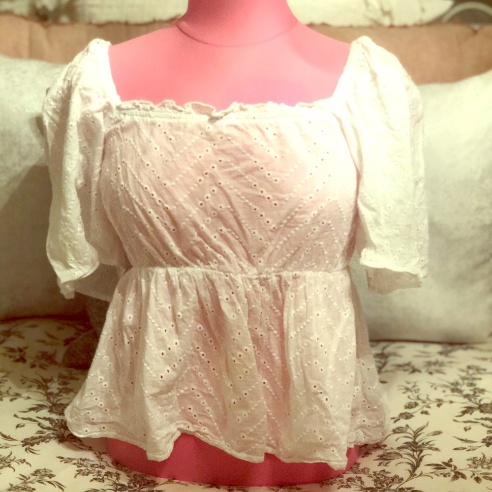 Forever 21 white blouse!